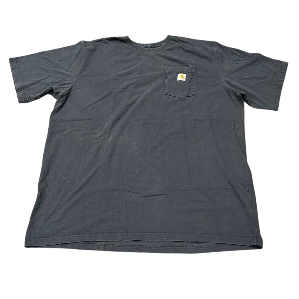 Carhartt Grey Heavy Weight Pocket Tee Size 3XL